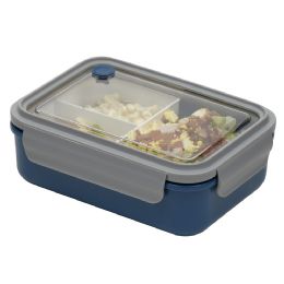 12 of Home Basics Airtight Rectangle Lunch Box, (40 Oz)