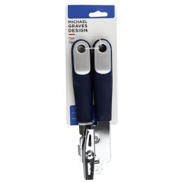 24 Wholesale Michael Graves Design Comfortable Grip Stainless Steel Can Opener, Indigo