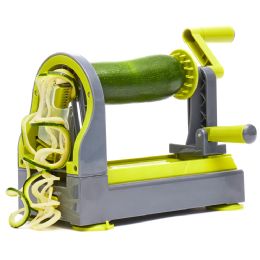 12 Wholesale Home Basics 4 Function Tabletop Spiralizer, Green