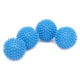 12 Wholesale Home Basics Dryer Balls, (Pack of 4), Blue