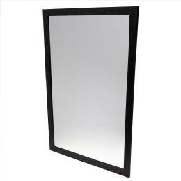 4 Wholesale Home Basics 24" x 36" Wall Mirror, Black