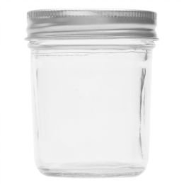 12 Wholesale Home Basics 6 oz. Mason Jar
