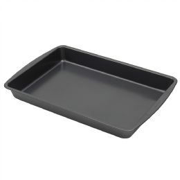 12 pieces Bakergçös Secret Essentials 12-Inch X 18-Inch NoN-Stick Steel Roaster Pan - Frying Pans and Baking Pans