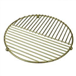 12 pieces Home Basics Halo Round Steel Trivet, Gold - Kitchen Gadgets & Tools