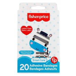 24 of Bandages Kids 20ct Fisher Price Latex Free Boxed