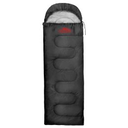 10 Pieces Waterproof Cold Weather Sleeping Bags - 30f Black - Sleep Gear