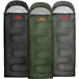 10 Bulk Waterproof Cold Weather Sleeping Bags - 30f Assorted Colors
