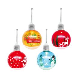 48 Packs Christmas Led Ball Ornaments Assorted - Christmas Ornament