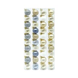 72 Packs Christmas Ball Ornaments Assorted 10ct - Christmas Ornament