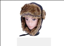 18 Pieces Men Winter Trapper Hat Faux Fur - Trapper Hats