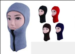 36 Pieces Face Mask With Zipper For Extreme Cold Weather - Unisex Ski Masks