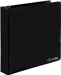12 of 2" SlanT-D Ring View Binder With 2 Pockets, Black