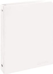 12 of 2" SlanT-D Ring View Binder With 2 Pockets, White