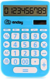 120 Wholesale Basic Calculator 12 Digit Blue