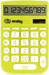 120 Wholesale Basic Calculator 12 Digit Green