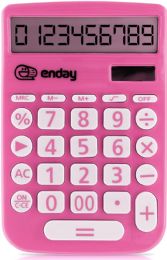 120 Bulk Basic Calculator 12 Digit Pink