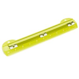 48 Wholesale Portable 3-Hole Paper Punch Green