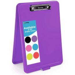 18 pieces Translucent Clipboard Storage Case, Purple - Clipboards and Binders