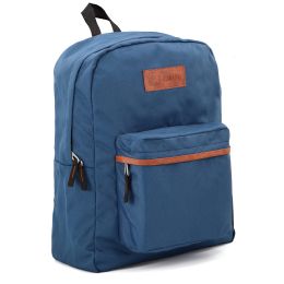 55 pieces School Backpack Navy Blue - Backpacks 18" or Larger
