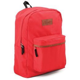 55 Bulk School Backpack Red