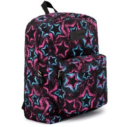 55 pieces School Backpack Blue Printed - Backpacks 18" or Larger