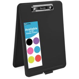 18 pieces Translucent Clipboard Storage Case Black - Clipboards and Binders