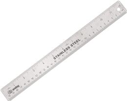 250 Wholesale 12" (30cm) Stainless Steel Ruler W/ NoN-Skid Back