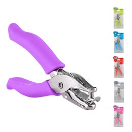 144 Wholesale Colo, Red Single Hole Puncher, Purple