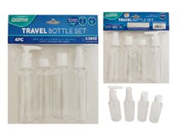 96 Bulk Travel Bottle Set 4pc/set