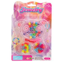 96 Pieces Teddy Bear Jewelry Bead Kit - Girls Toys