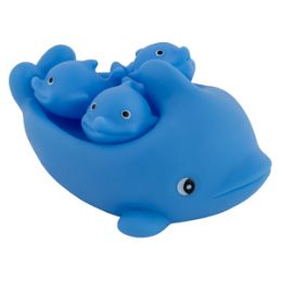 24 Pieces Whale Family Bath Play Set - 4 Piece Set - Baby Toys