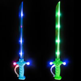 48 Pieces Light Up Led Sword With Sound - Light Up Toys