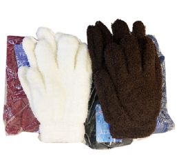 48 Pairs Womens Assorted Color Winter Glove - Knitted Stretch Gloves