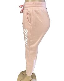 12 Pieces Lady Thermal Sport Sweatpants - Womens Pants
