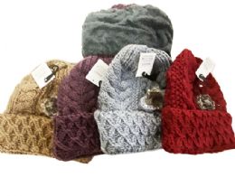 36 of Women Hat For Winter Lady Beanie Warm Assorted Color