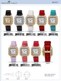 12 Wholesale Ladies Watch - 52171 assorted colors