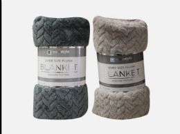 8 Pieces 50x60 Jacquard Flannel Balnket - Fleece & Sherpa Blankets