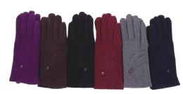 24 Pairs Women's Cotton Winter Glove - Knitted Stretch Gloves
