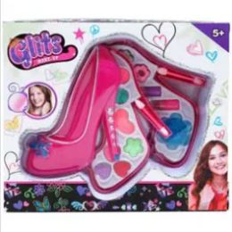 12 Pieces 2 Level Shoe Heel Shape Toy Make Up In Window Box - Toy Sets