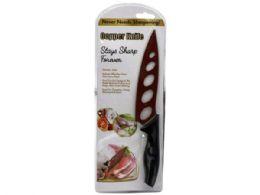 24 Wholesale Stainless Steel Sharp Forever Copper Knife