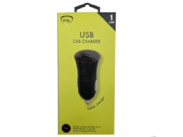 60 pieces Ihip 1a Black Usb Car Charger - Chargers & Adapters