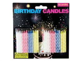 48 pieces 48 Piece Birthday Candle Set - Candles & Accessories