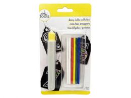 72 pieces Skinny Chalk And Holder Set - Chalk,Chalkboards,Crayons