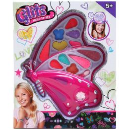 12 Wholesale 2 Level Butterfly Shape Toy Make Up In Window Box