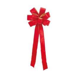 12 Wholesale Christmas Tree Topper Bow Knot