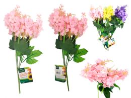144 Pieces Hyacinth 5 Flower Bouquet - Artificial Flowers