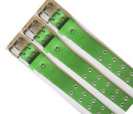 60 Wholesale Green Double Hole Belt In Mixed Size