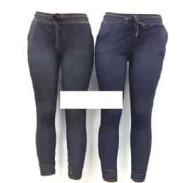 12 Wholesale Lady Jeans Leggings Assorted
