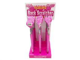 60 pieces 20 Inch Telescopic Extendable Back Scratcher In Countertop Display - Back Scratchers and Massagers