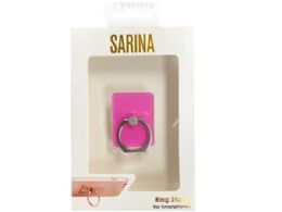 108 pieces Sarina Pink Glitter Smart Phone Ring Stand - Cell Phone Accessories
